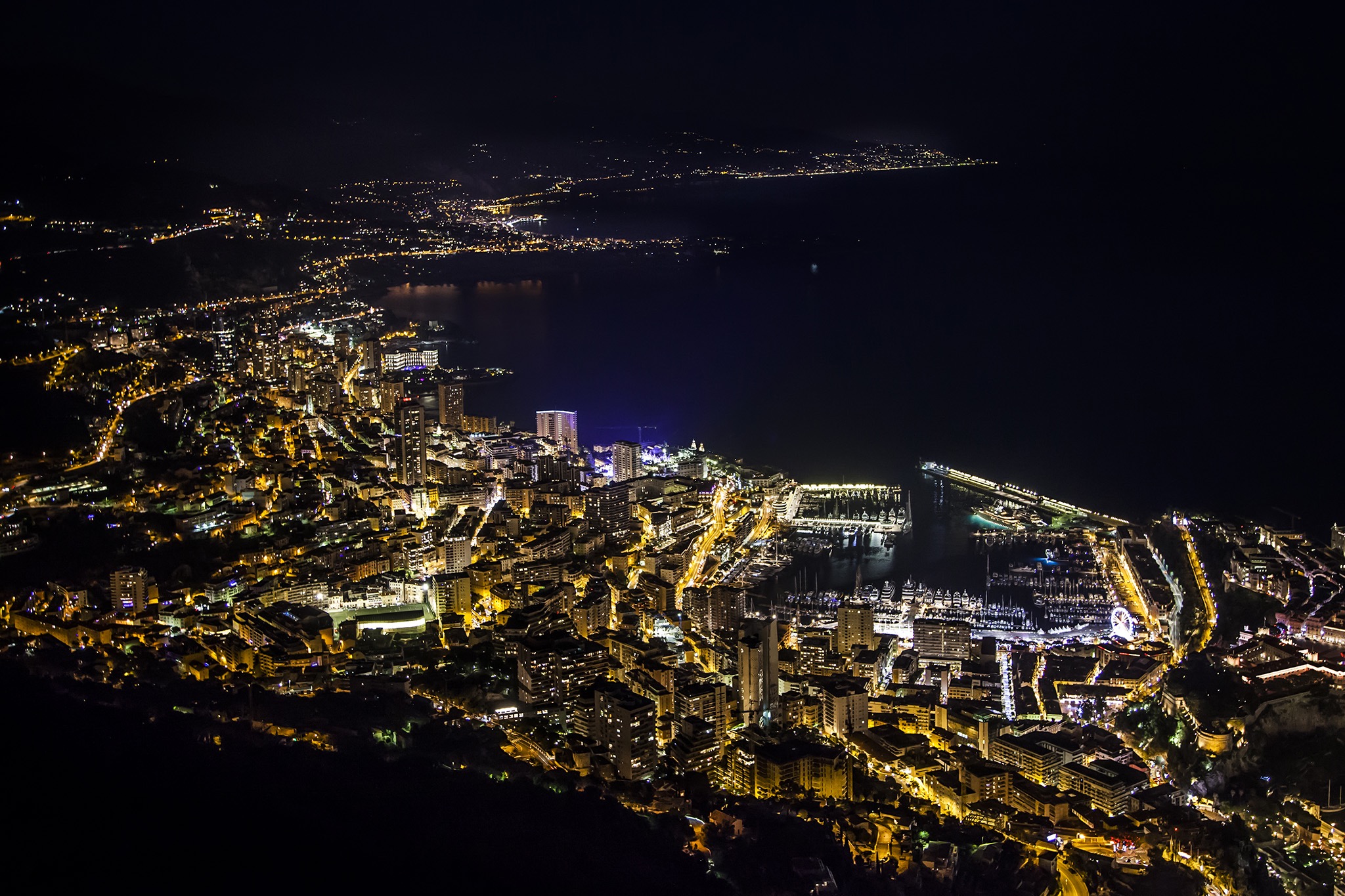 Monaco seen from 