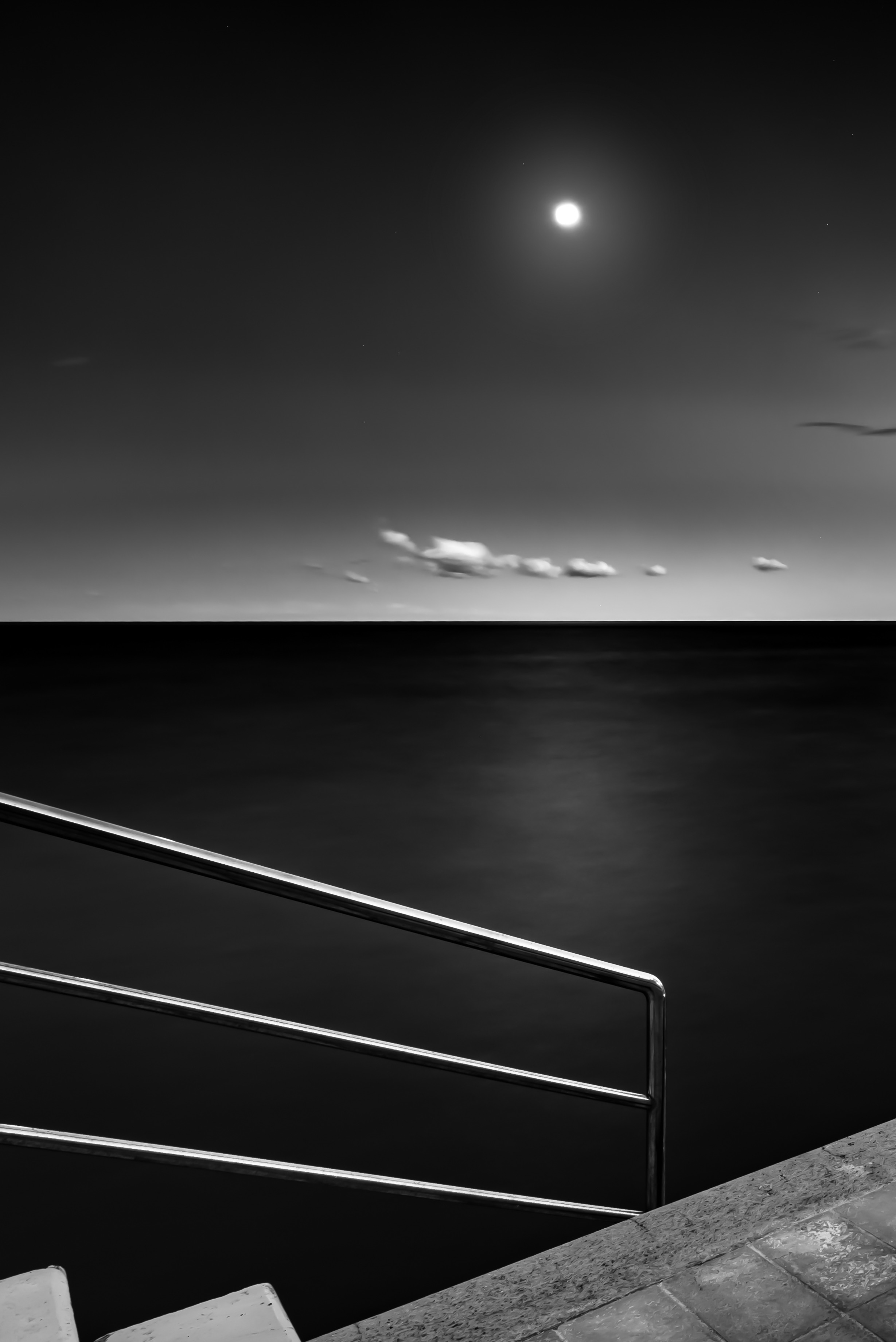 Moon Light Sea View